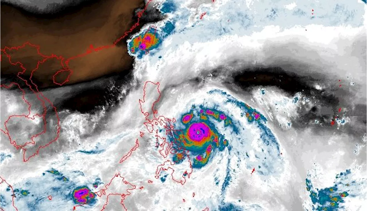 Tropical Storm Ofel further weakens northwest of Batanes