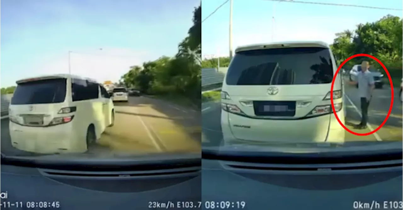 'I'm Someone With A Lot Of Money' — Vellfire Owner Mocks Woman After Cutting Into Her Lane