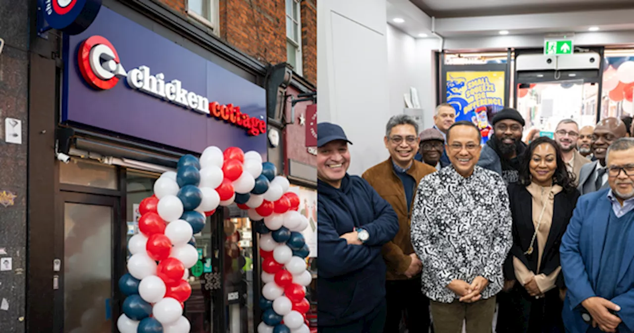 Syarikat Asal Dari Terengganu, Chicken Cottage Rasmi Pembukaan Cawangan Ke-67 Di London