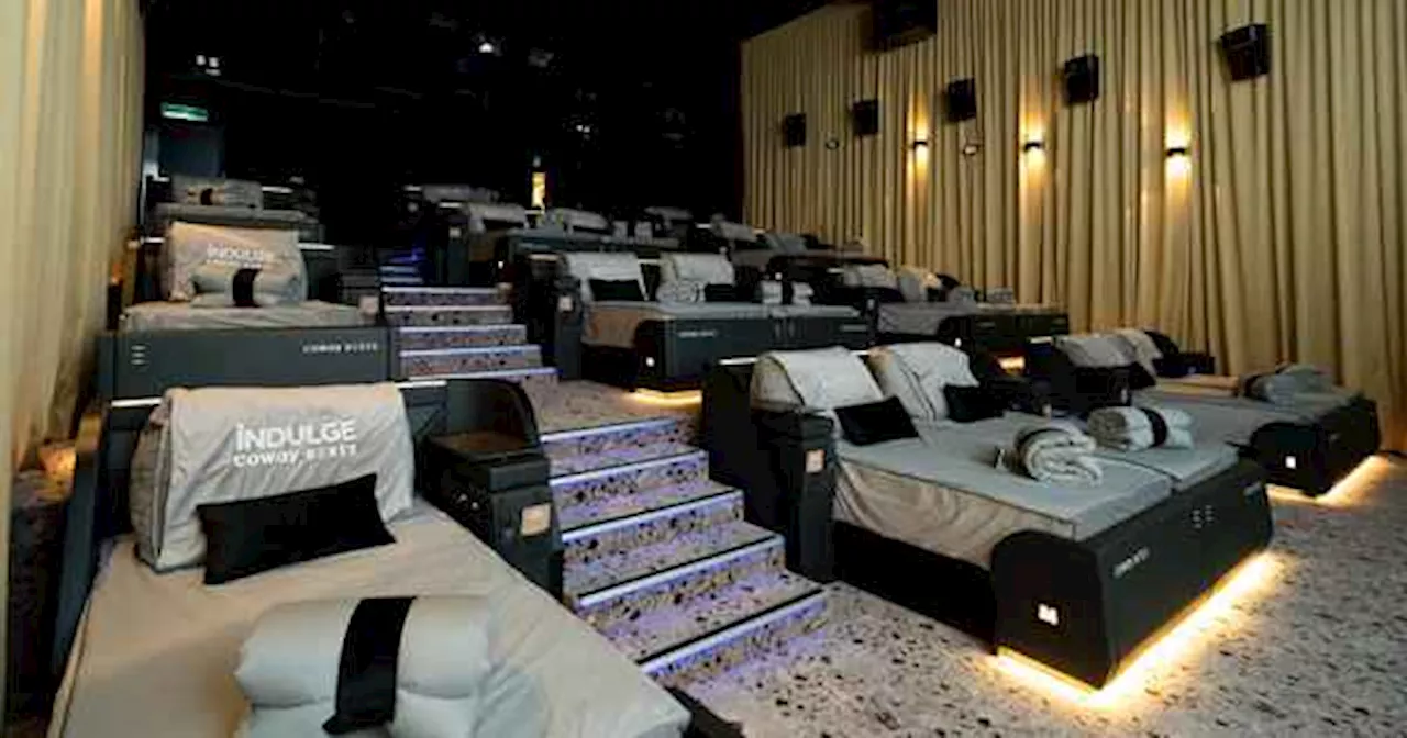 TGV Cinemas Opens First 'Bed Cinema' With Coway BEREX Smart Mattresses In Suria KLCC