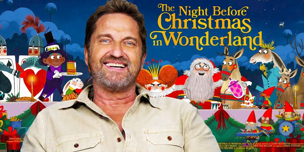 Gerard Butler Talks Returning To Musicals And Playing Santa In The Night Before Christmas In Wonderland