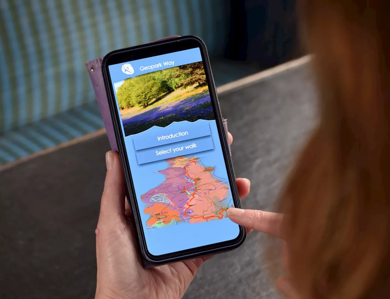 Severn Valley Railway is now part of a local geology app