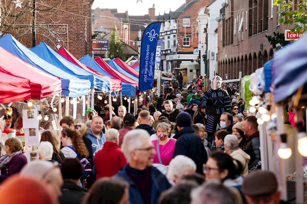 Residents set for county's first Christmas lights switch-on event tomorrow - Market Drayton's Festival of Lights