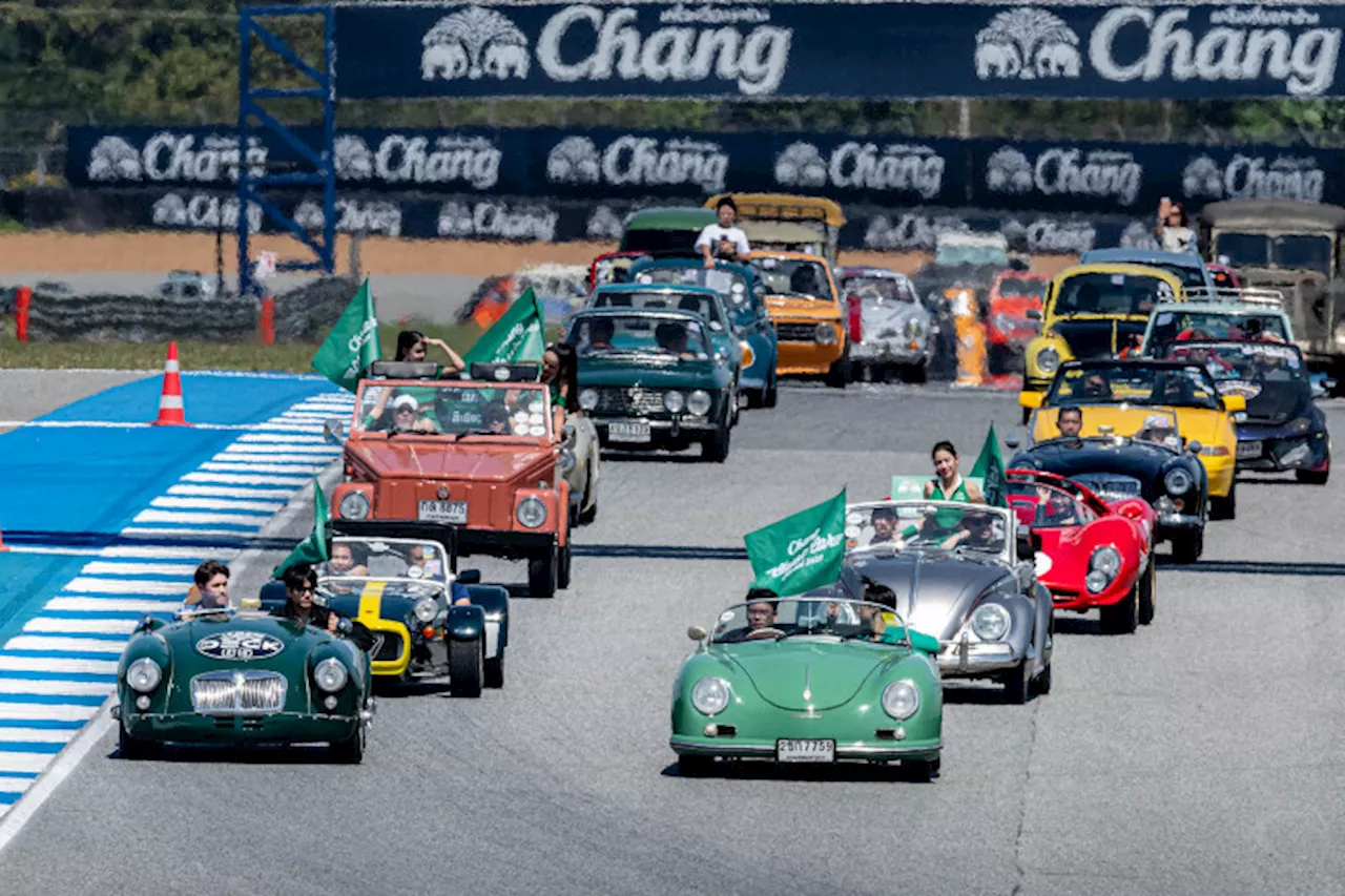 Chang Classic Car Revival เทศกาลรถคลาสสิค อวดโฉมประลองความเร็วบนสนามมาตรฐานโลกบุรีรัมย์