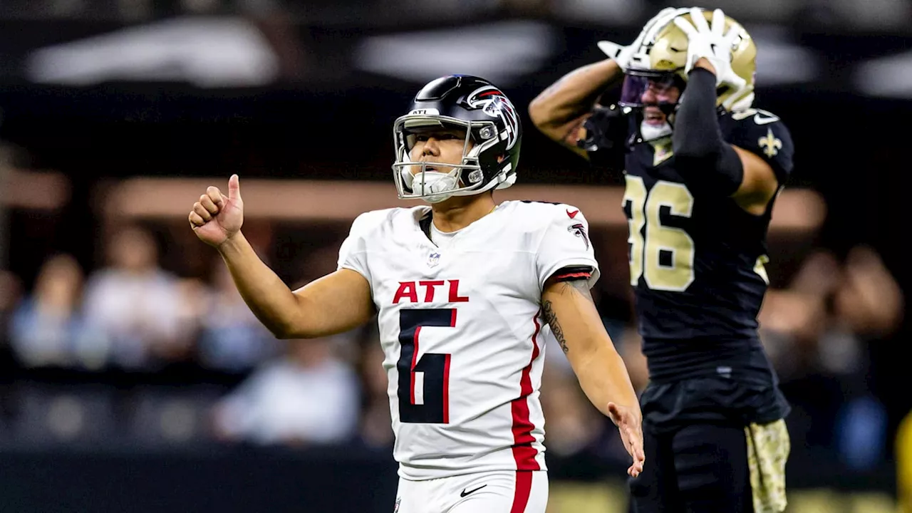 Atlanta Falcons Sticking with K Younghoe Koo 'Til Wheels Fall Off'