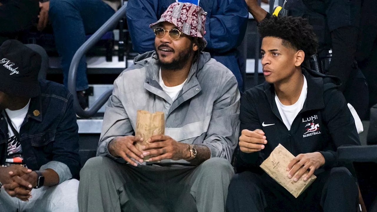 Carmelo Anthony’s Son, Kiyan, Commits to Father’s Alma Mater Syracuse