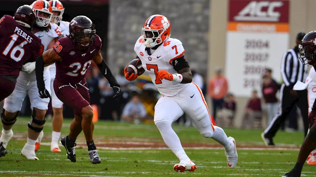 Clemson Tigers Star Running Back Highlighted As X-Factor Against Pitt