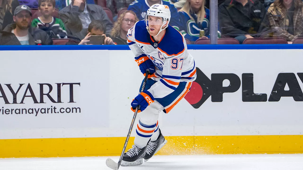 Edmonton Oilers’ Connor McDavid Reaches 1,000 Points With Historic Pace