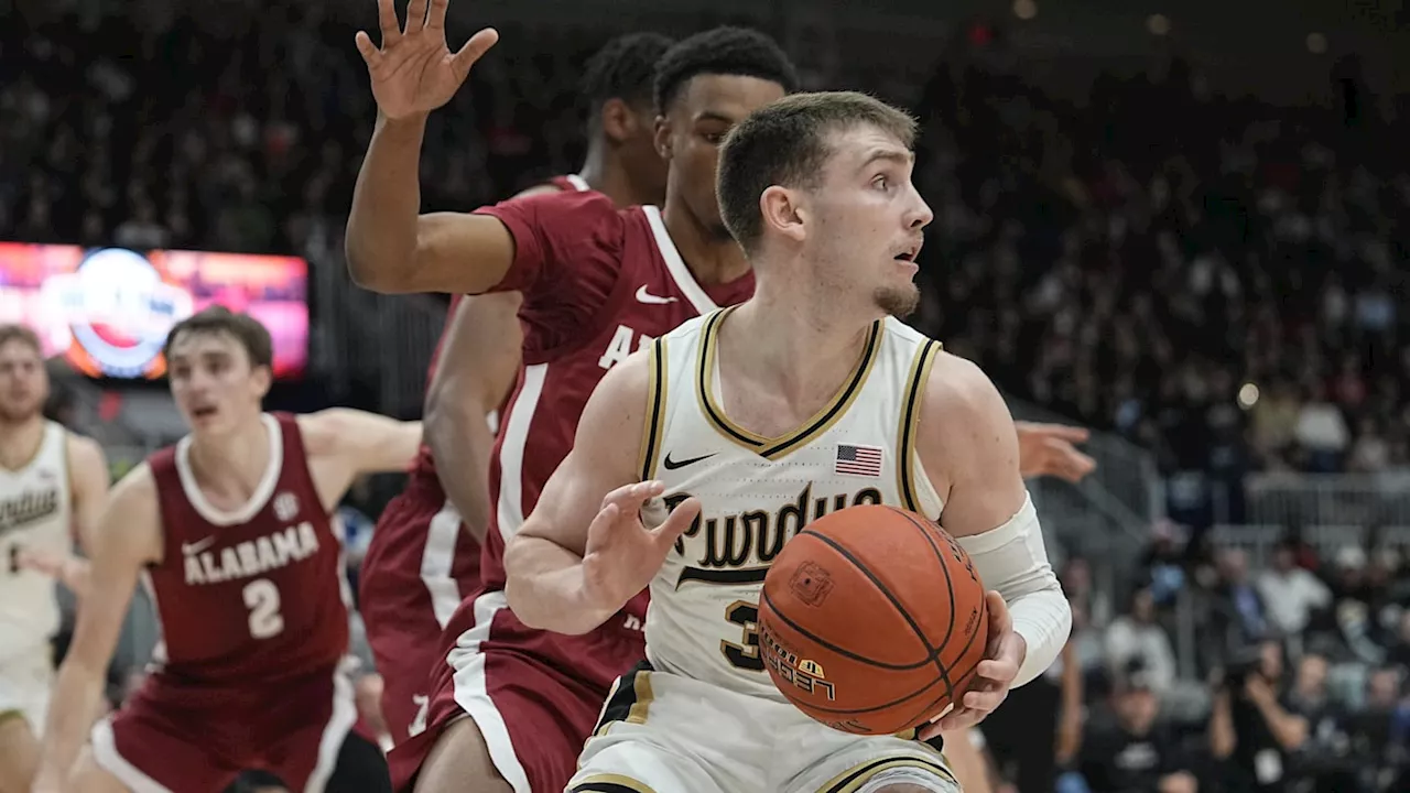 How to Watch No. 13 Purdue vs No. 2 Alabama in Premier College Basketball Matchup