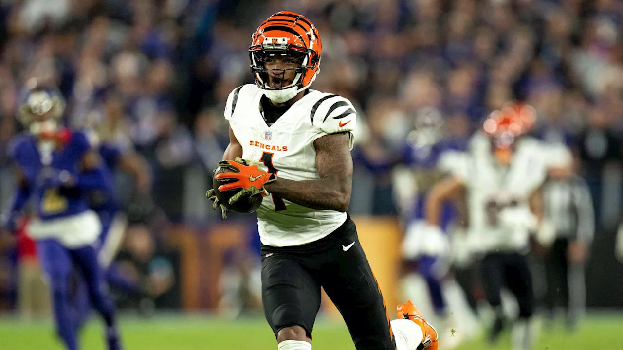 Ja'Marr Chase Praises Newest Member of Bengals Wide Receiver Room Isaiah Williams