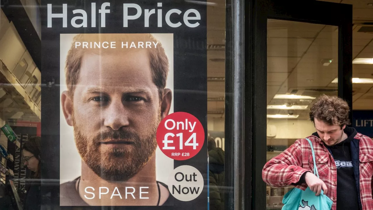 Surprising sales of Harry’s Spare paperback revealed