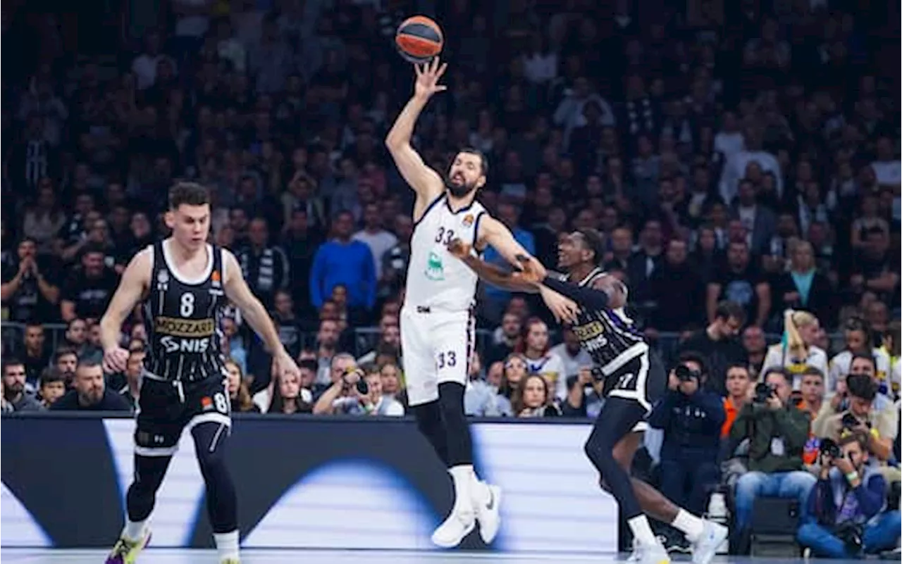 Eurolega, Partizan Belgrado-Olimpia Milano 81-88