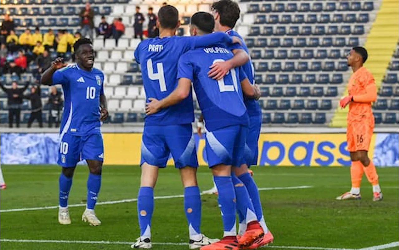 Italia-Francia Under 21 2-2: gol di Casadei e Ambrosino in amichevole