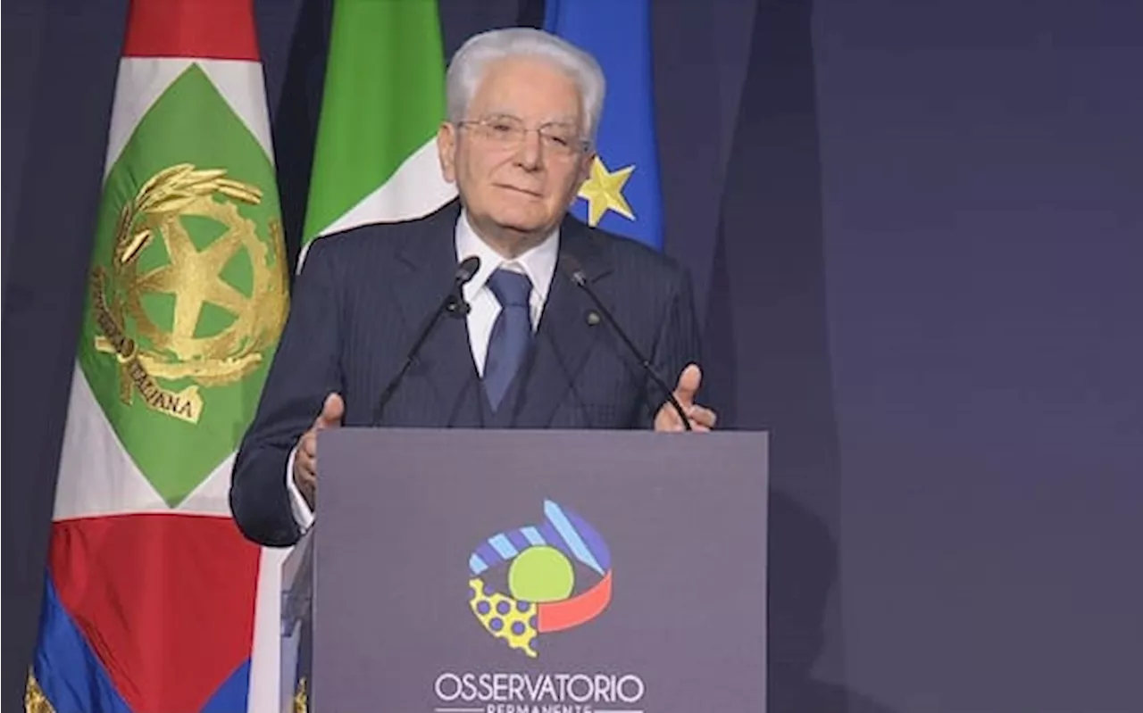 Mattarella: 'Ho promulgato leggi che non condividevo, poteri dello Stato non contrapposti'