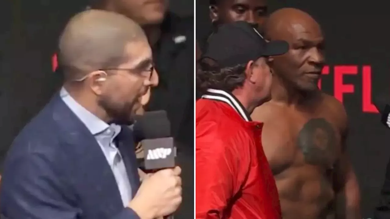 Ariel Helwani reveals terrifying 'never-before-seen' detail he spotted during Mike Tyson vs Jake Paul weigh-in