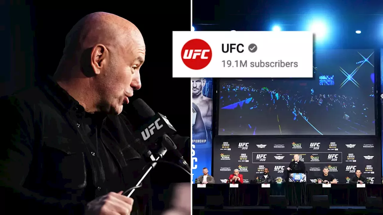 Fans in disbelief at Jon Jones comment from official UFC account before UFC 309, and Dana White won't be happy