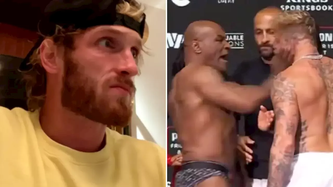 Logan Paul sends Mike Tyson ominous threat after seeing him slap his brother Jake