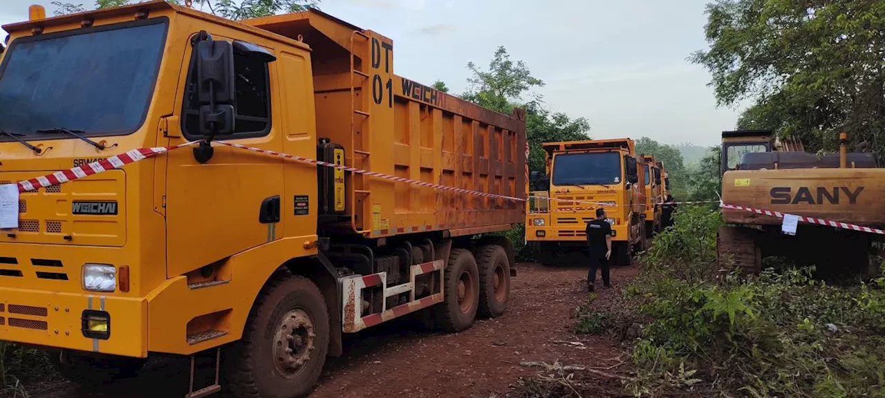 Three men arrested for alleged corruption in excavating minerals in Pahang