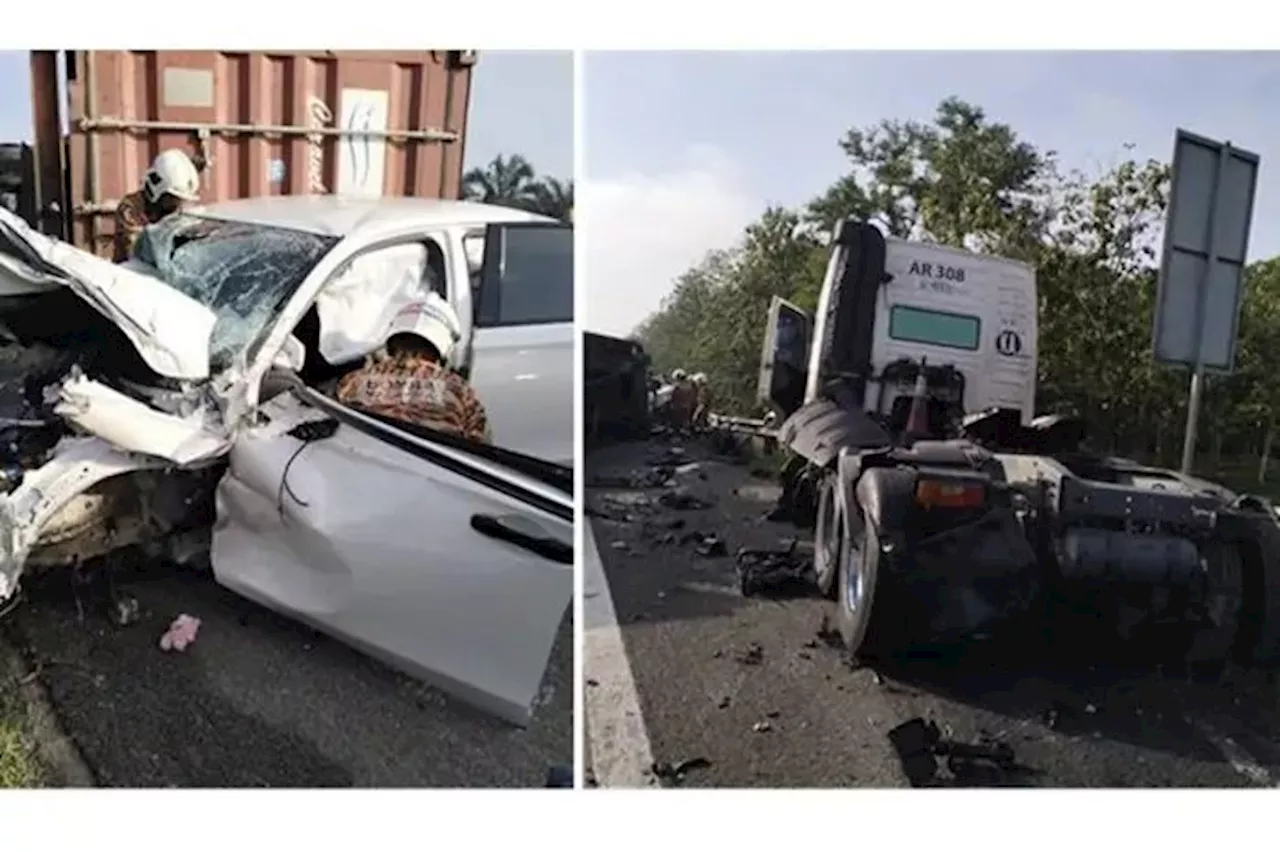 Trailer menace: Cops nab driver of container lorry driver involved in crash