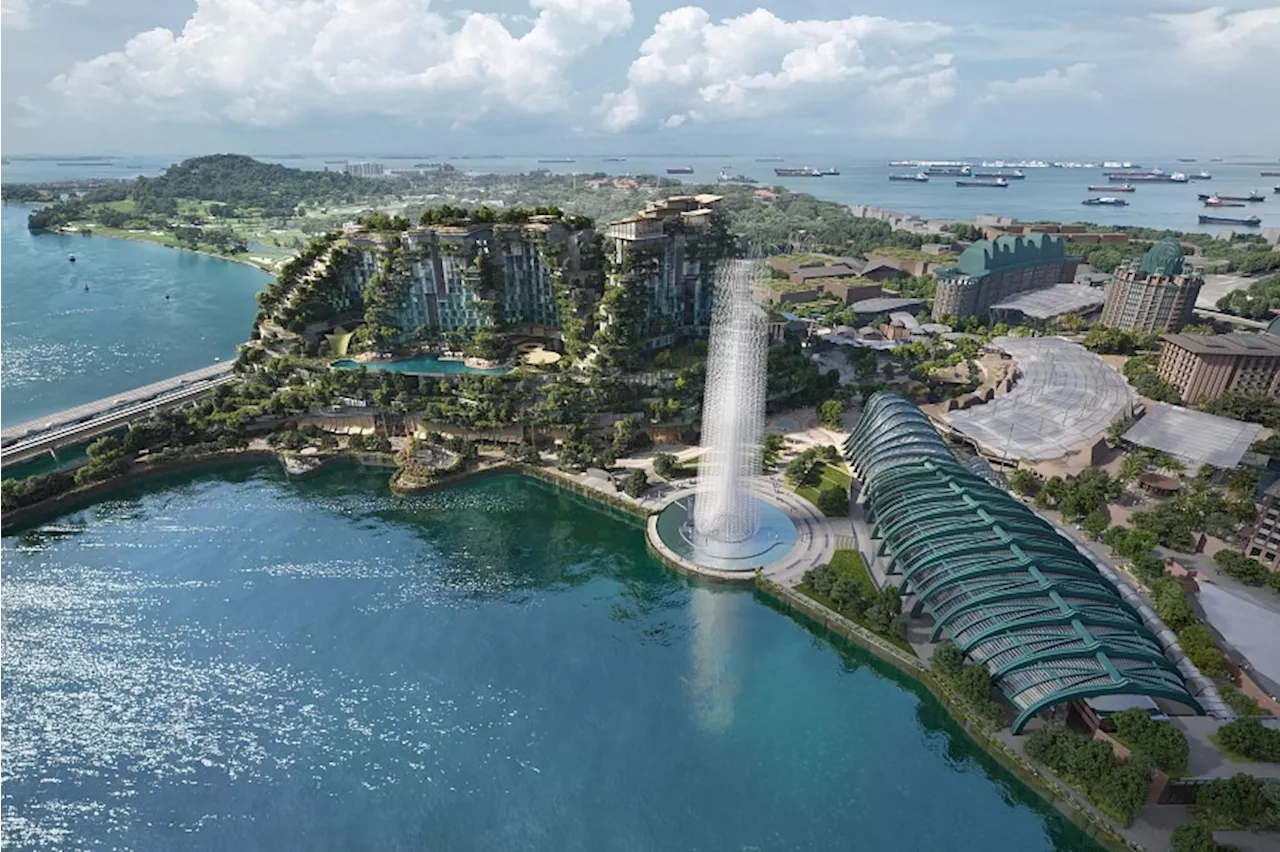 2 new luxury hotels, 88m-tall panoramic trail part of $6.8b Resorts World Sentosa’s waterfront spruce-up