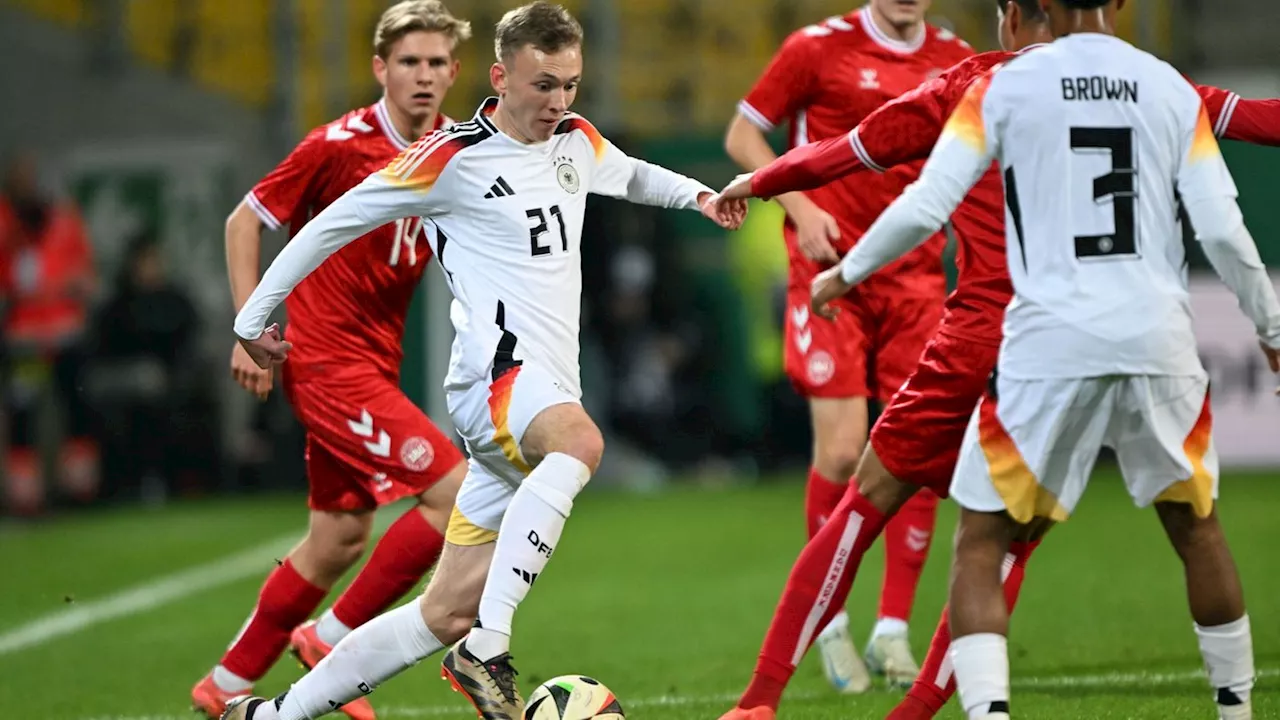 Deutscher Fußball-Bund: U21 schon in EM Form - Souveräner 3:0-Erfolg gegen Dänemark