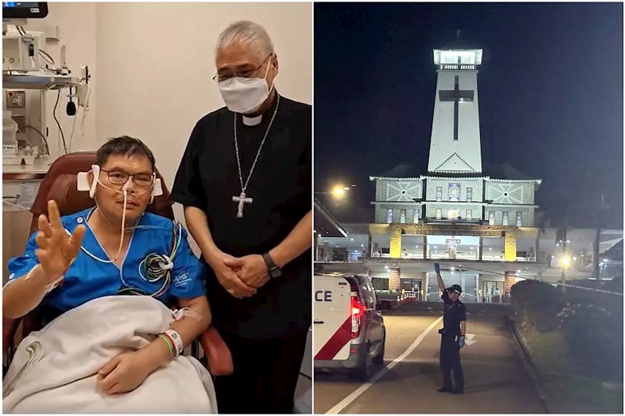 St Joseph’s Church stabbing: Injured priest discharged from hospital