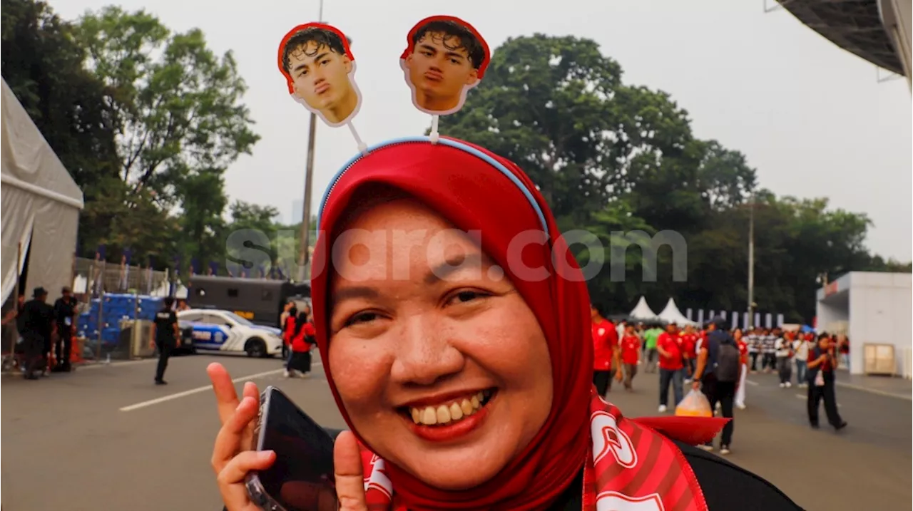 Foto: Lautan Merah di GBK, Dukungan Penuh untuk Timnas Indonesia Kontra Jepang