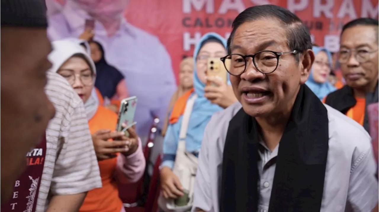 Jokowi Endorse Ridwan Kamil, Pramono Ogah Ambil Pusing dan Malah Mendoakan: Semoga Sehat Semua