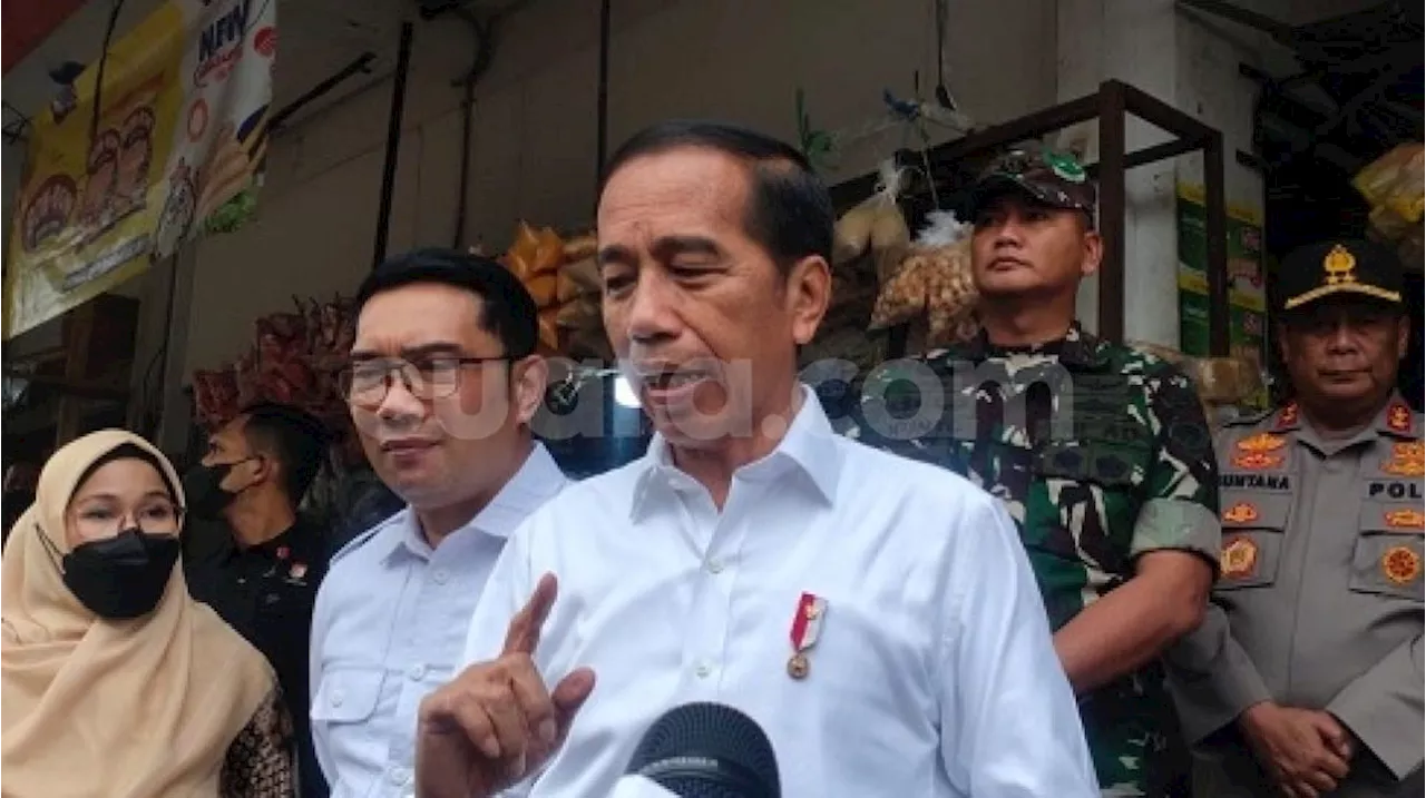 Usai Endorse Ahmad Luthfi, Jokowi Cawe-cawe di Pilkada Jakarta: Saya Dukung Ridwan Kamil