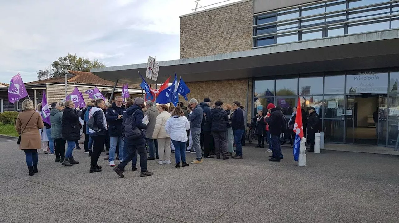 Charente-Maritime : forte mobilisation à l’Ehpad de Marennes après la suppression de 17 postes