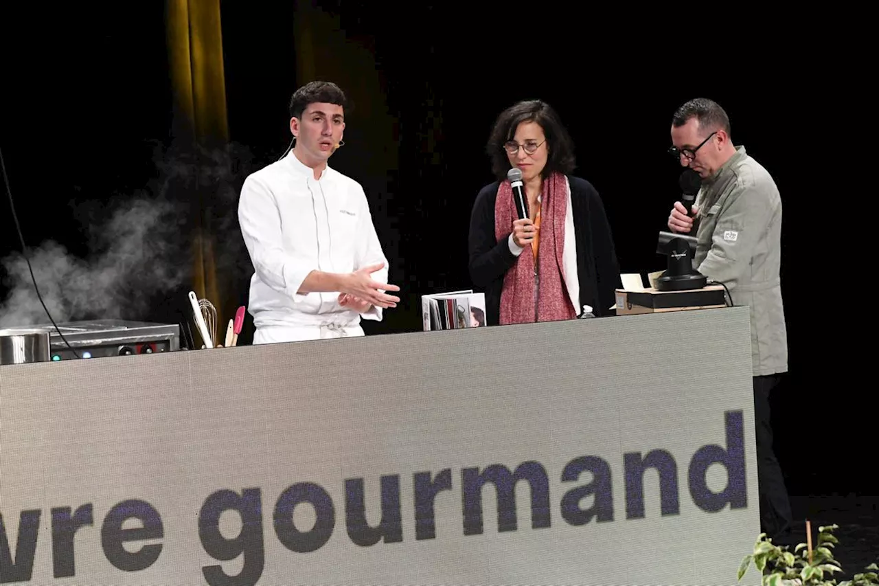 Festival du livre gourmand de Périgueux : le vainqueur de Top Chef 2023 cuisine en direct