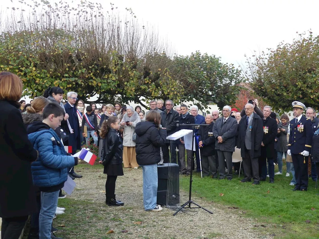 Saint-Georges-des-Coteaux : devoir de mémoire pour les jeunes