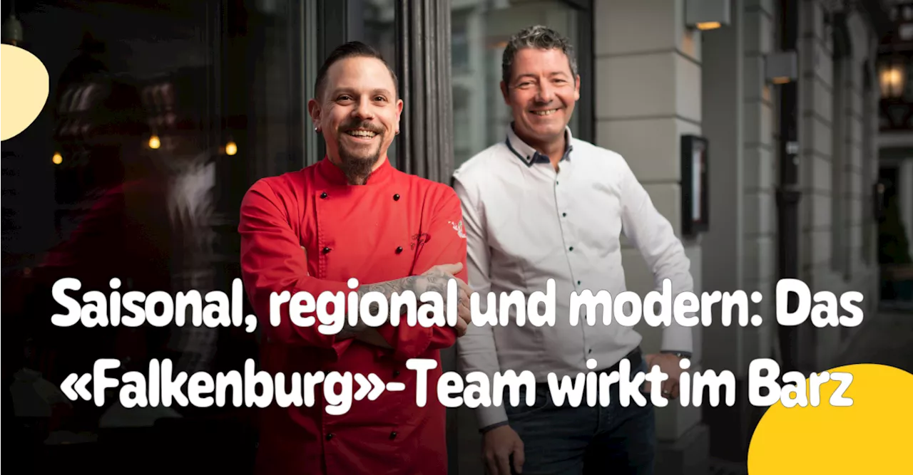 Das Team der «Falkenburg» kann’s auch im «Barz» in der St.Galler Innenstadt