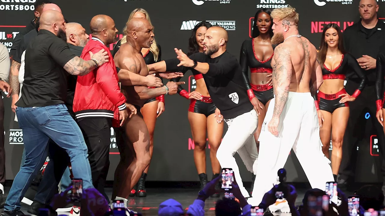 – Jake Paul’s mum sends vicious warning to Mike Tyson after chaotic weigh-in sce...