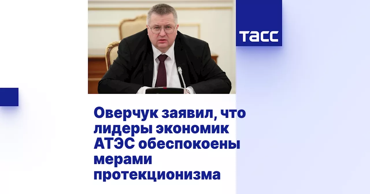 Оверчук заявил, что лидеры экономик АТЭС обеспокоены мерами протекционизма