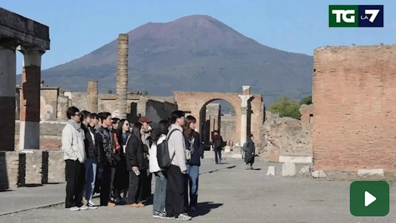 Parco archeologico di Pompei a numero chiuso: nuovo limite di 20.000 visitatori al giorno