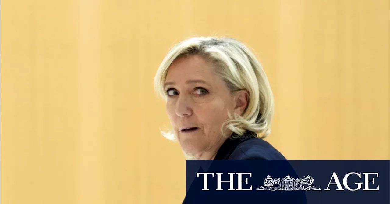 Prosecutors seek jail sentence for Marine Le Pen over EU jobs scandal