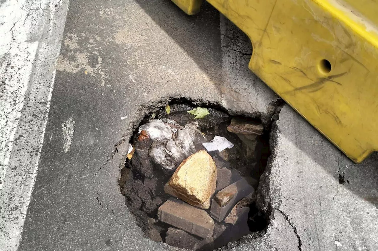 Sinkhole disruption in Braamfontein: Kunene says it will be fixed on Sunday