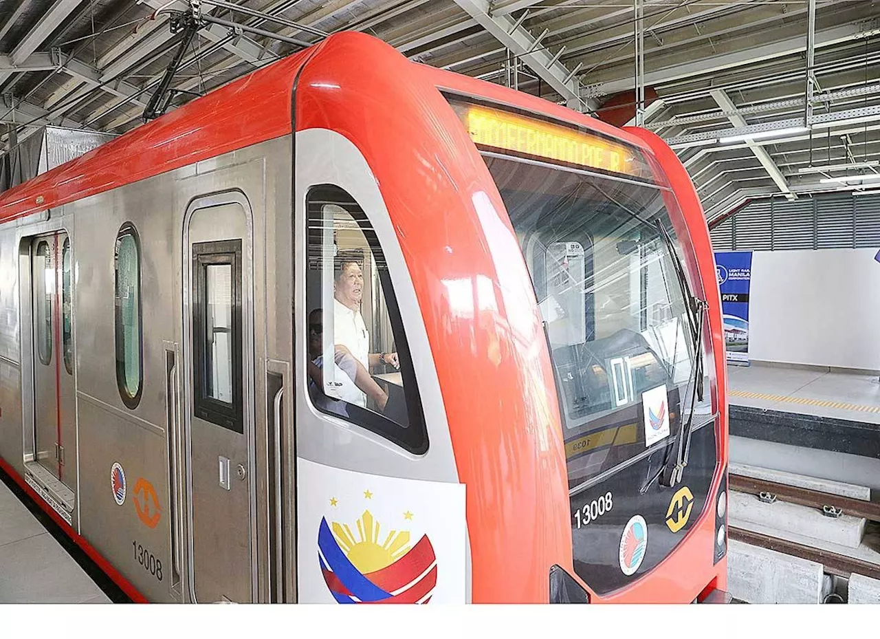 Marcos opens LRT-1 Cavite extension's first 5 stations