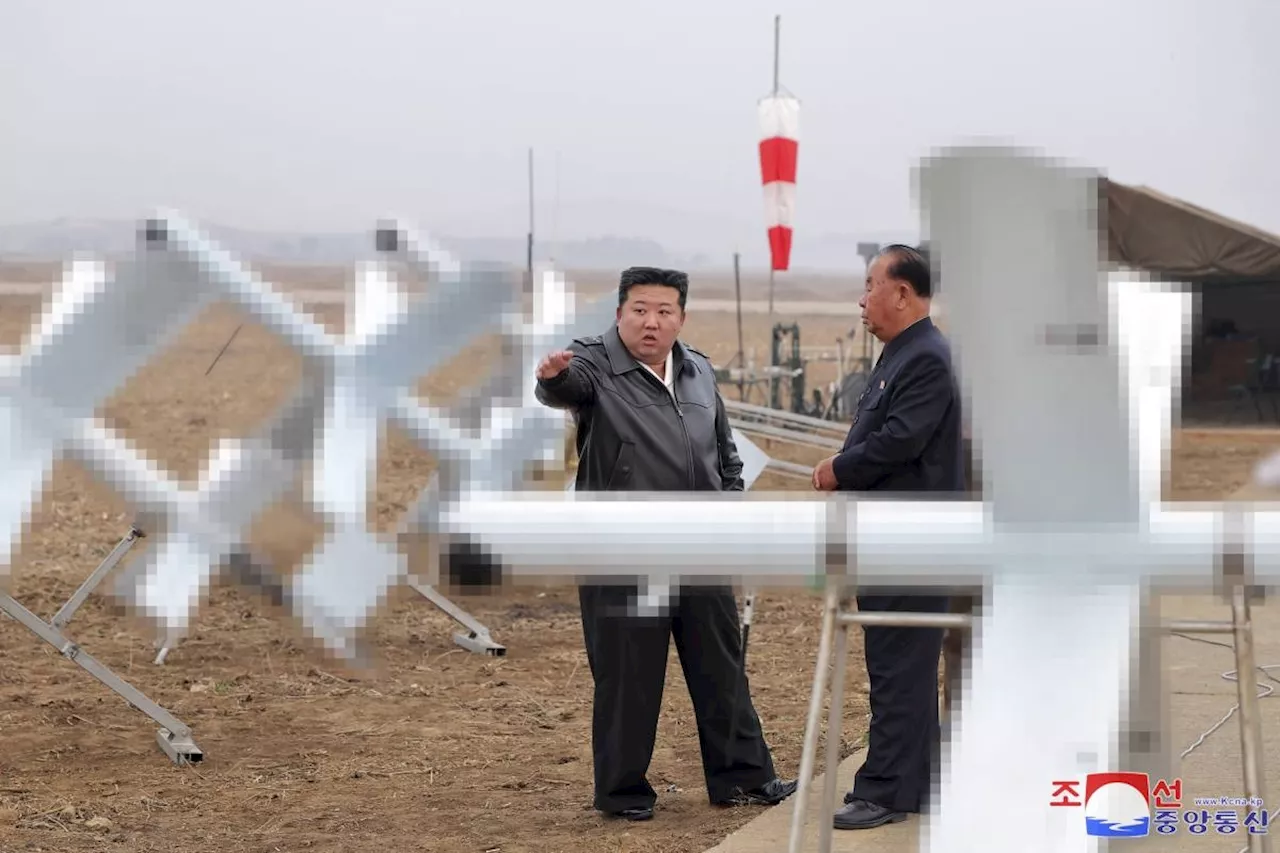 NKorean leader orders 'mass production' of attack drones