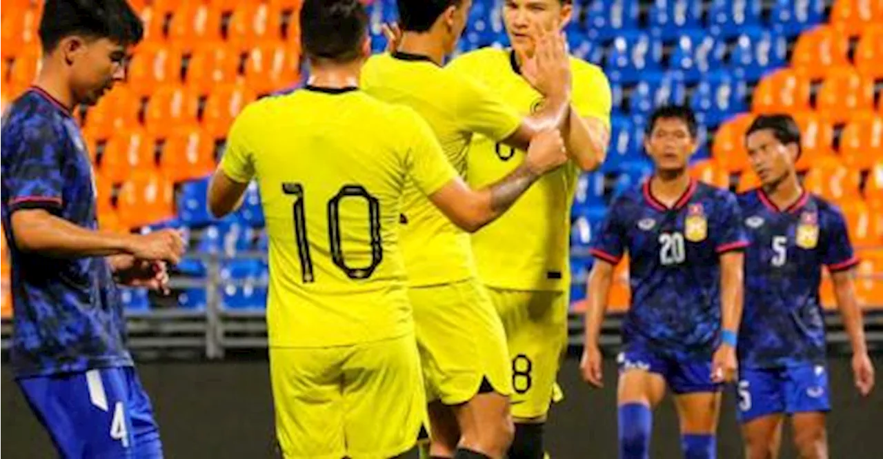 Harimau Malaya defeat Laos 3-1 in rain-soaked Bangkok friendly