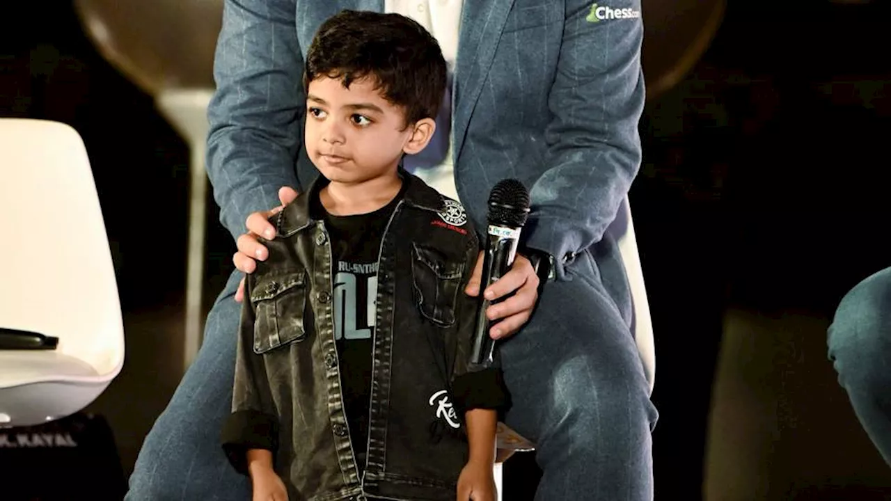 Indian chess prodigy: A toddler mesmerises grandmaster Carlsen