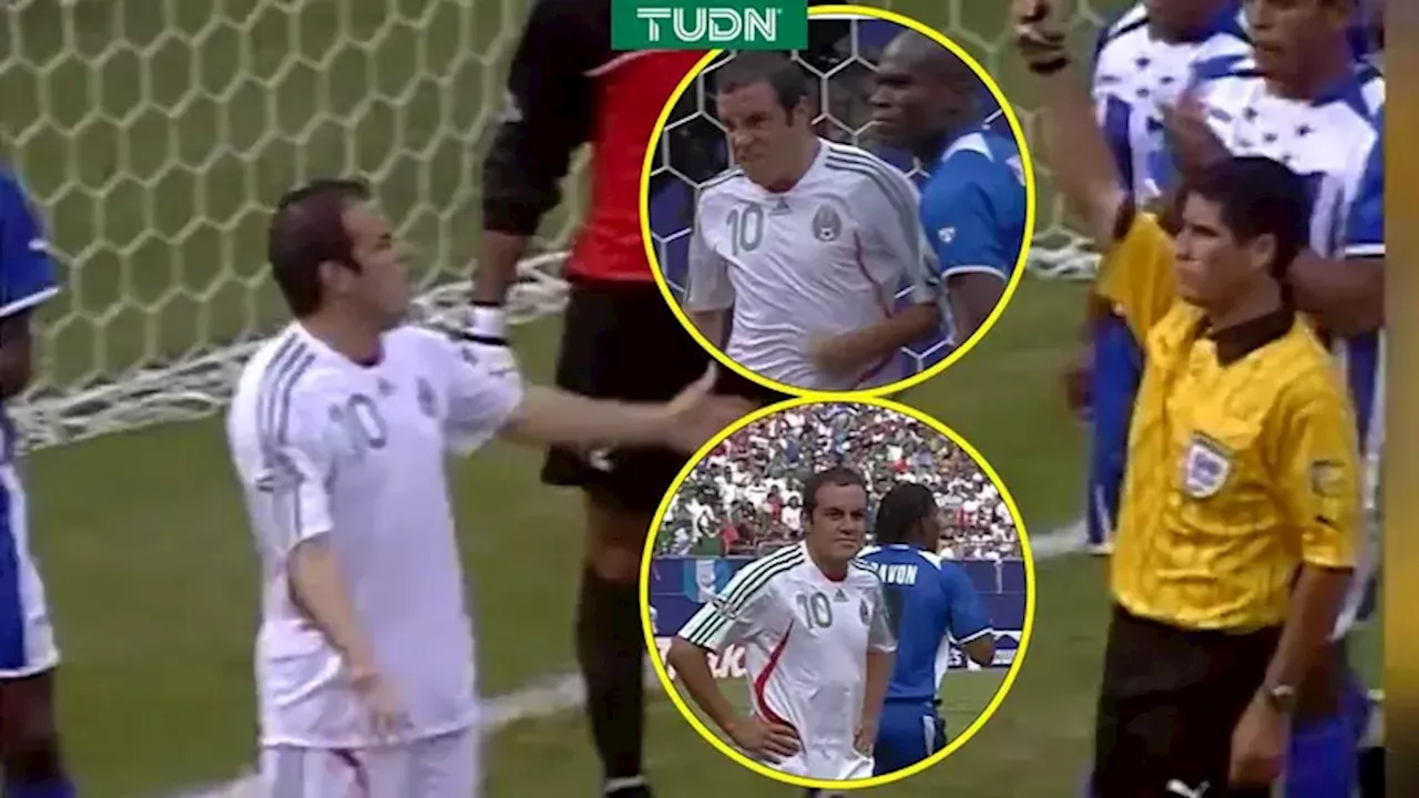 El inolvidable 'beso' de Samuel Caballero a Cuauhtémoc Blanco