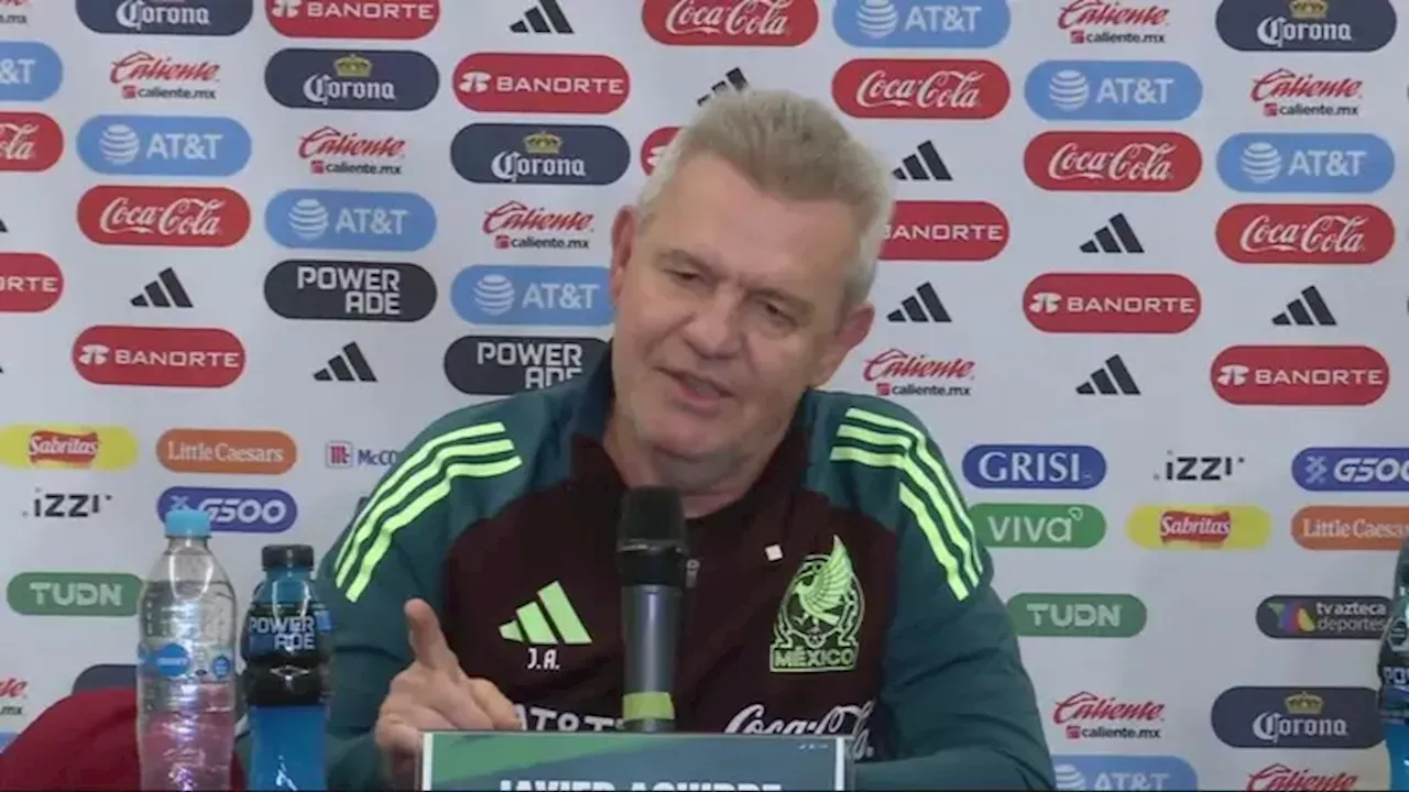 Javier Aguirre juega al misterioso con su portero para el México vs. Honduras