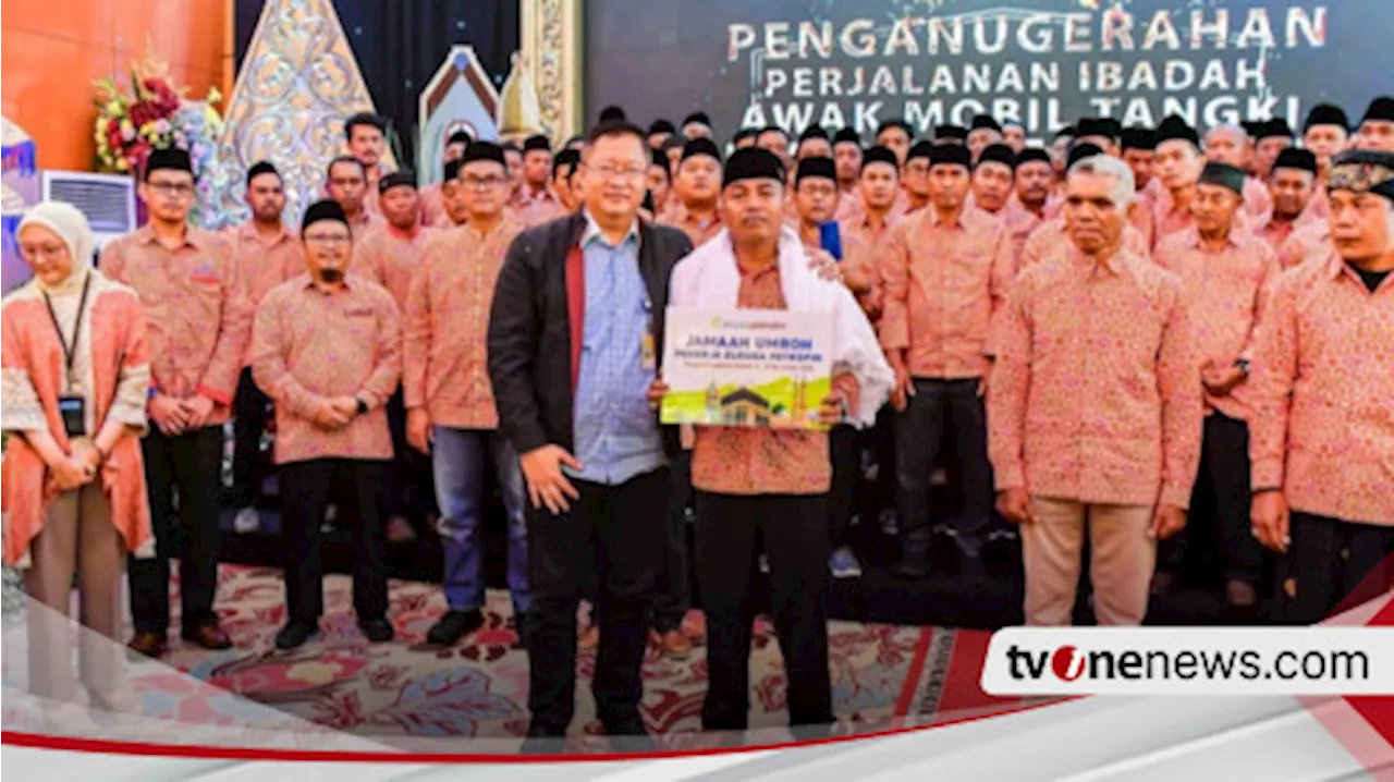 88 Awak Mobil Tangki BBM dan Pekerja Berprestasi Elnusa Petrofin dapat Perjalanan Ibadah