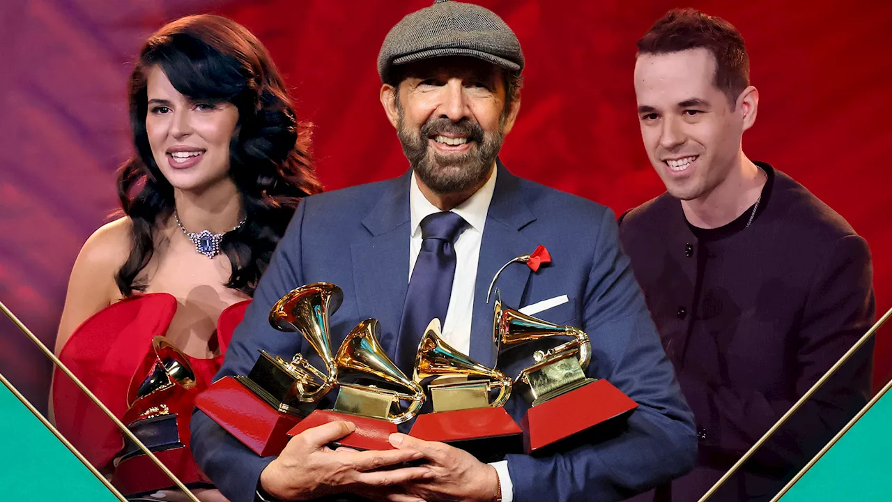 Latin GRAMMY 2024: Juan Luis Guerra, Nathy Peluso y Edgar Barrera fueron los máximos ganadores