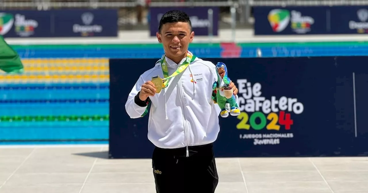 Juegos Paranacionales Juveniles: Santander en el podio de la clasificación general con un brillante Santiago León Prada