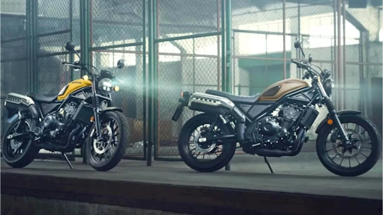 Gantengnya Motor Baru Honda Bergaya Scrambler