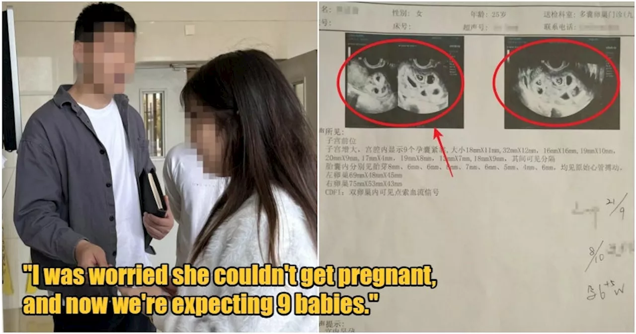 25yo Woman Carrying Triplets Suddenly Discovers She's Expecting 9 Babies During Follow-Up Scan