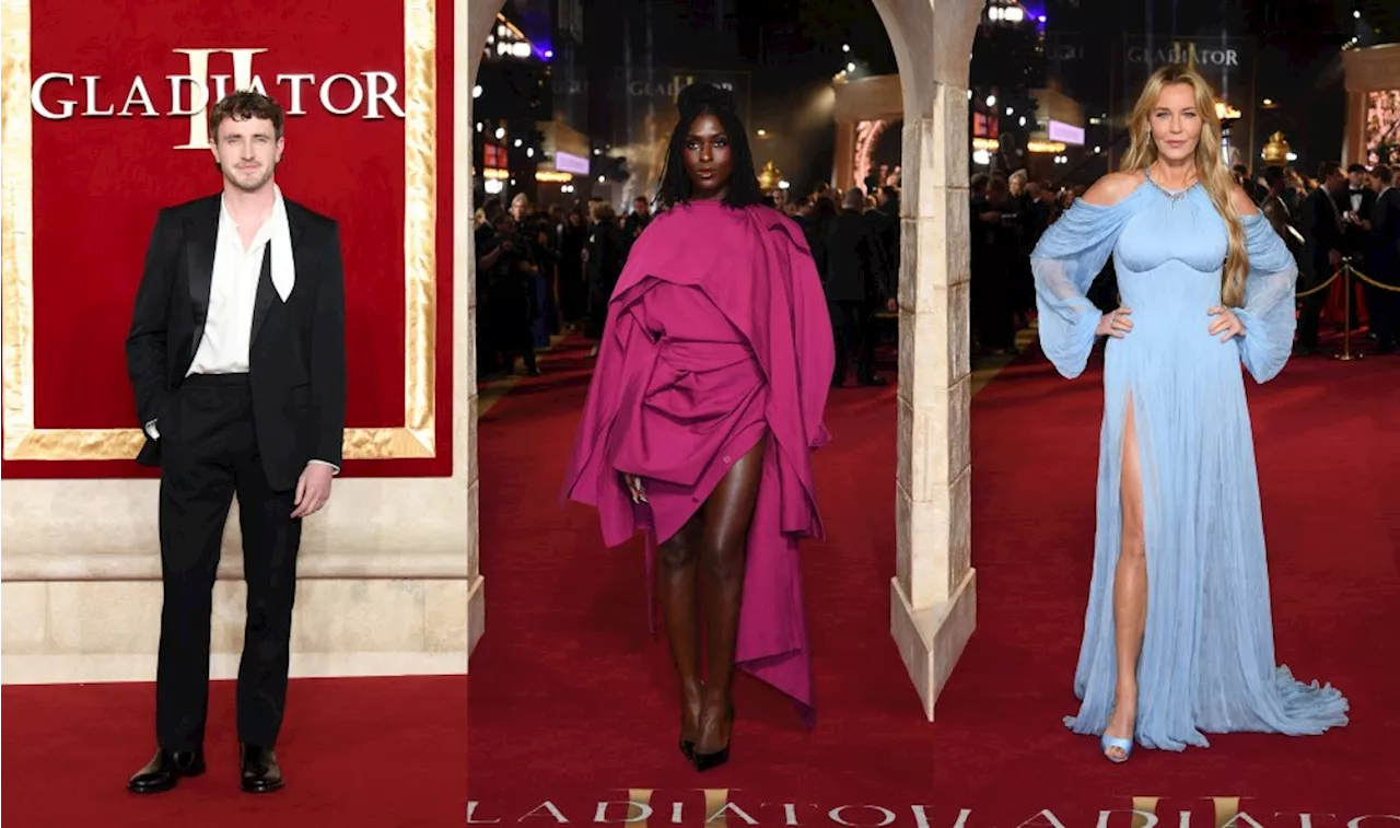 ‘Gladiator II’ London Red Carpet Premiere: Paul Mescal, Jodie Turner-Smith and More Celebrity Style [PHOTOS]